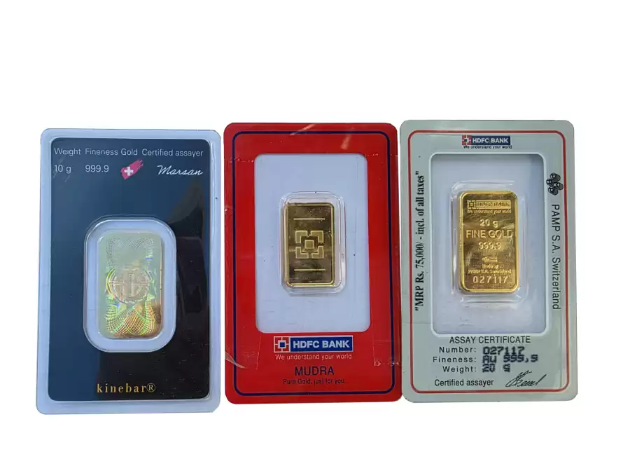 Dealers Choice 20g Gold Minted Bar 99.99%