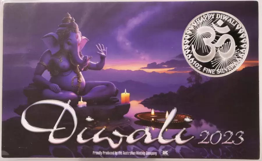 1oz Silver Diwali Coins 2024