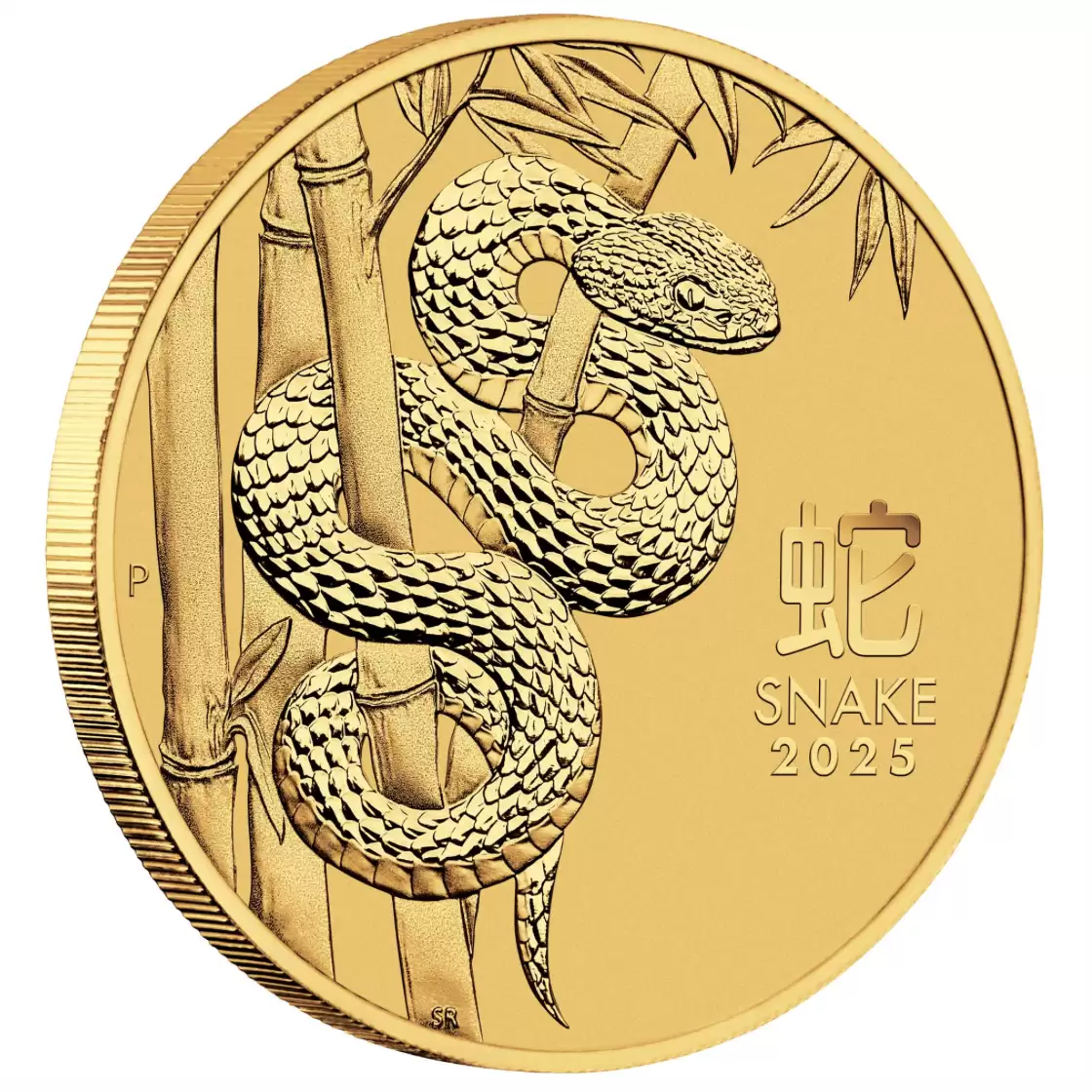 1/2oz Lunar New Year Snake 2025 Gold 9999