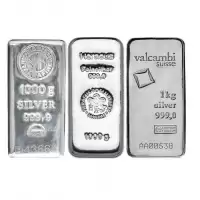  1kg Our Choice Silver Bullion Cast Bar