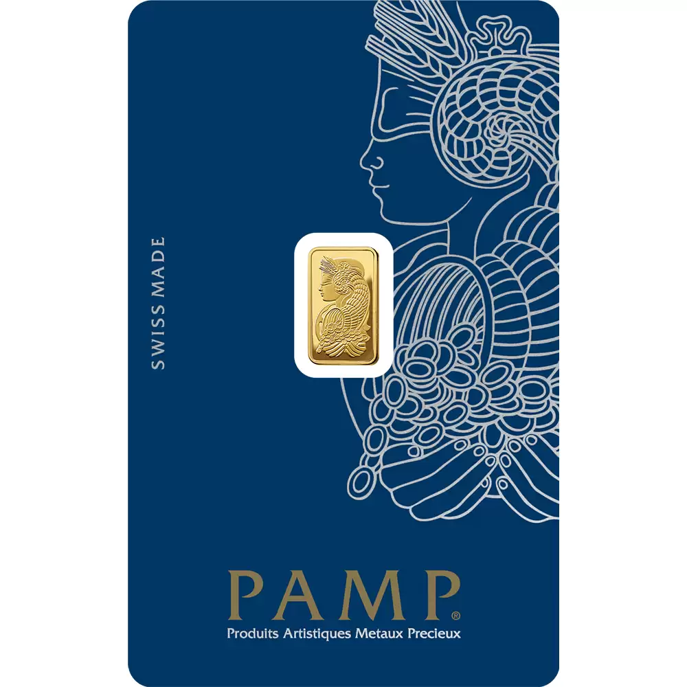 1g PAMP Minted Bar Gold