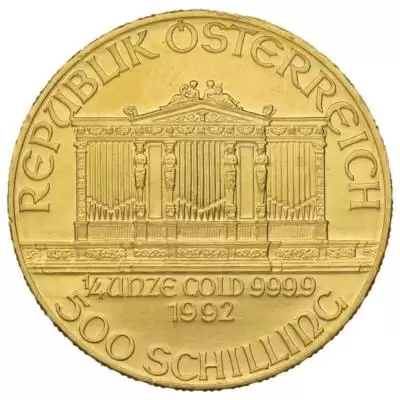 1/4oz Austrian Philharmonic Gold Coin Bullion Coin