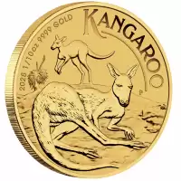  1/10oz Perth Mint Kangaroo Minted Coin Gold